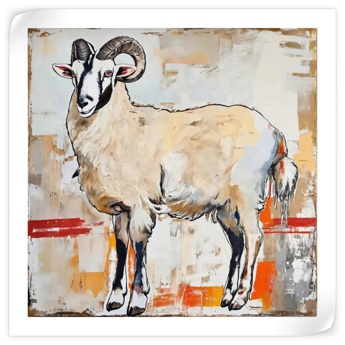 A Bighorn Sheep I Wall Art