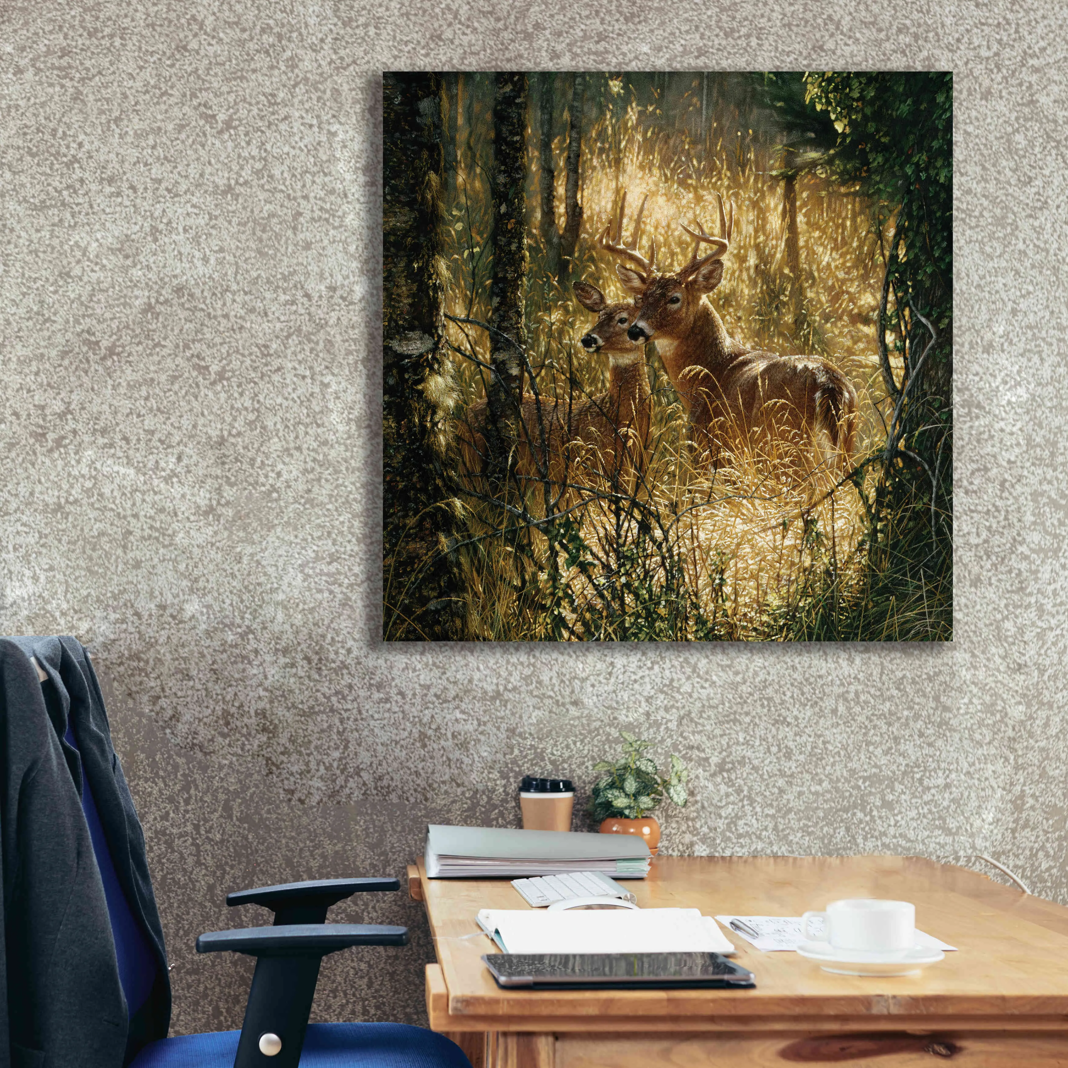 'A Golden Moment' by Collin Bogle, Canvas Wall Art