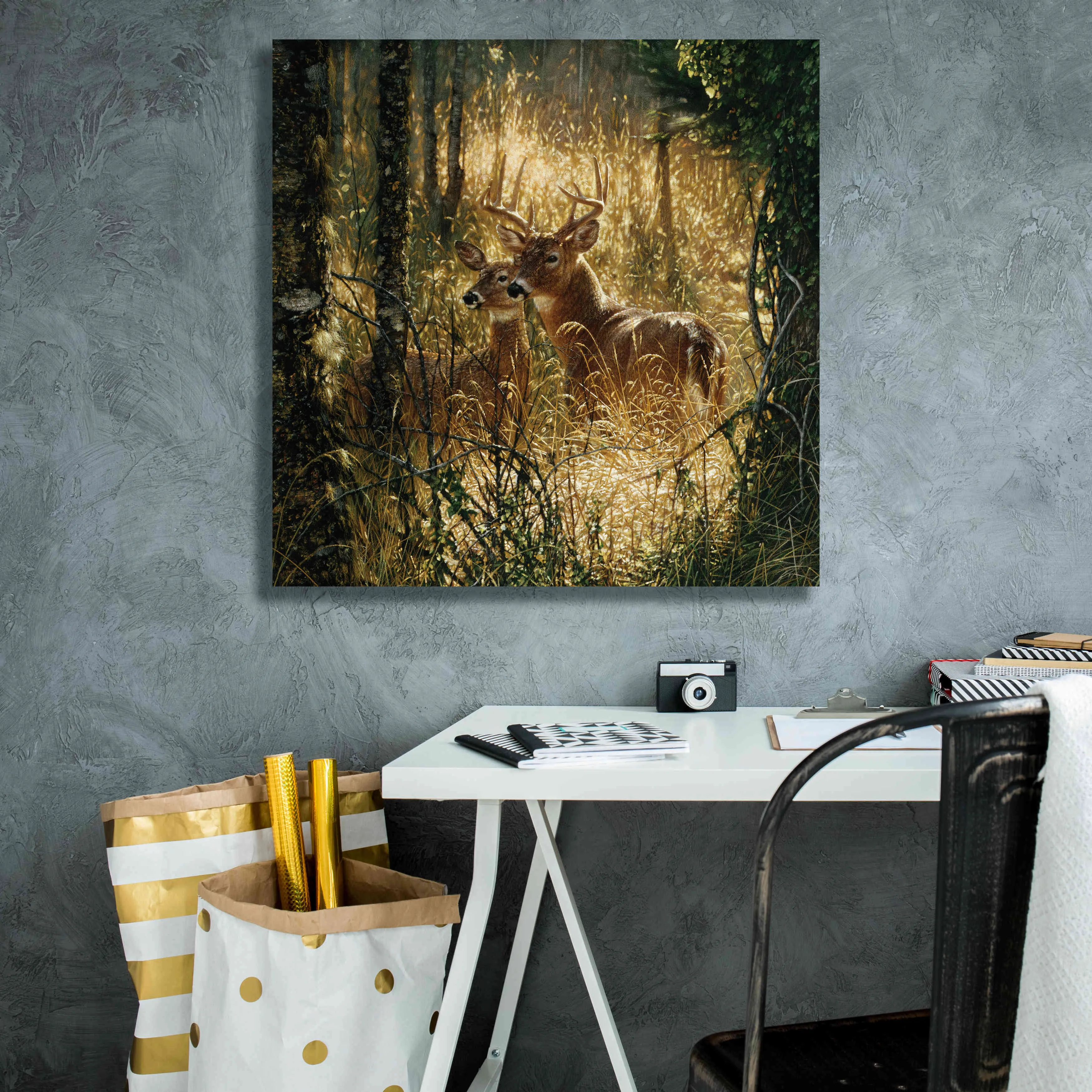 'A Golden Moment' by Collin Bogle, Canvas Wall Art