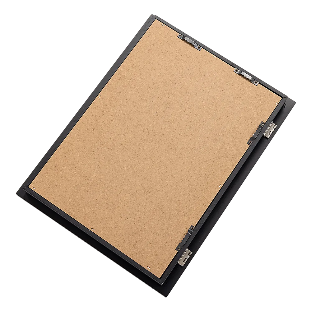 A4 Front-Opening Wooden Picture Frame For 50 Artworks