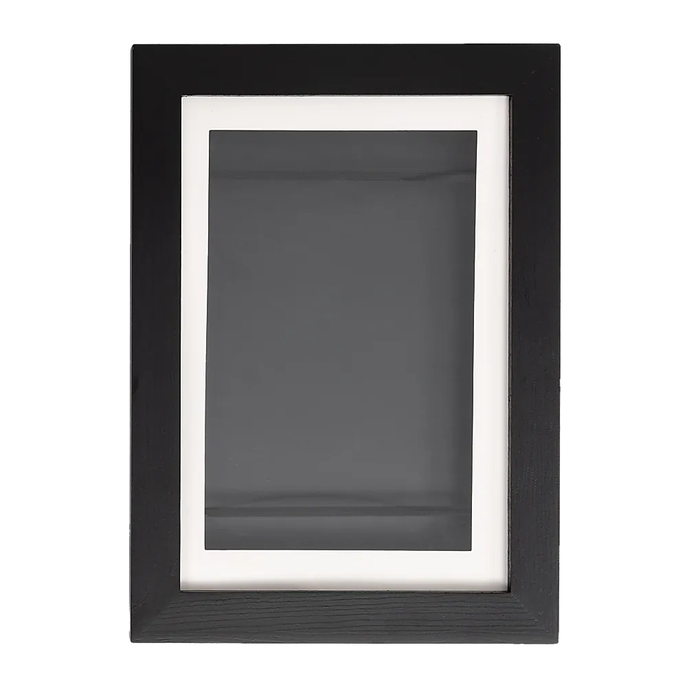 A4 Front-Opening Wooden Picture Frame For 50 Artworks