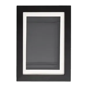 A4 Front-Opening Wooden Picture Frame For 50 Artworks