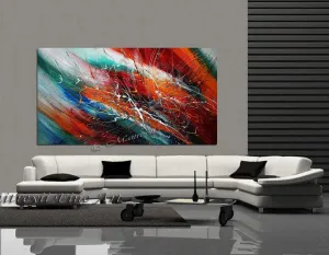 Abstract art Decor Large Painting Wall Art- Fall in Love