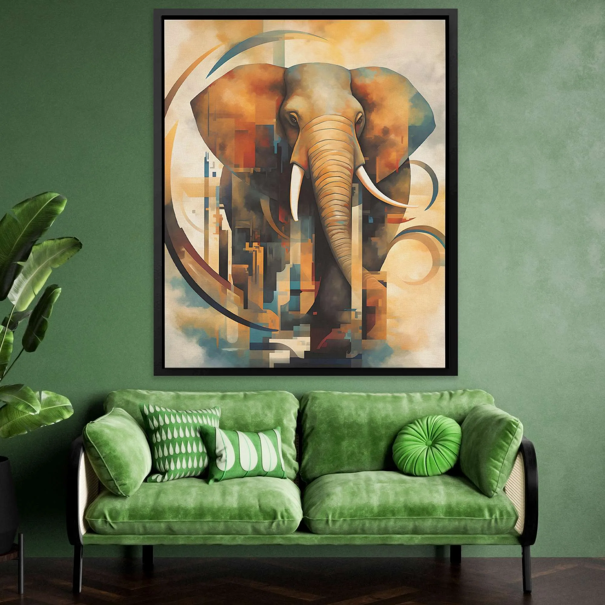 Abstract Elephant