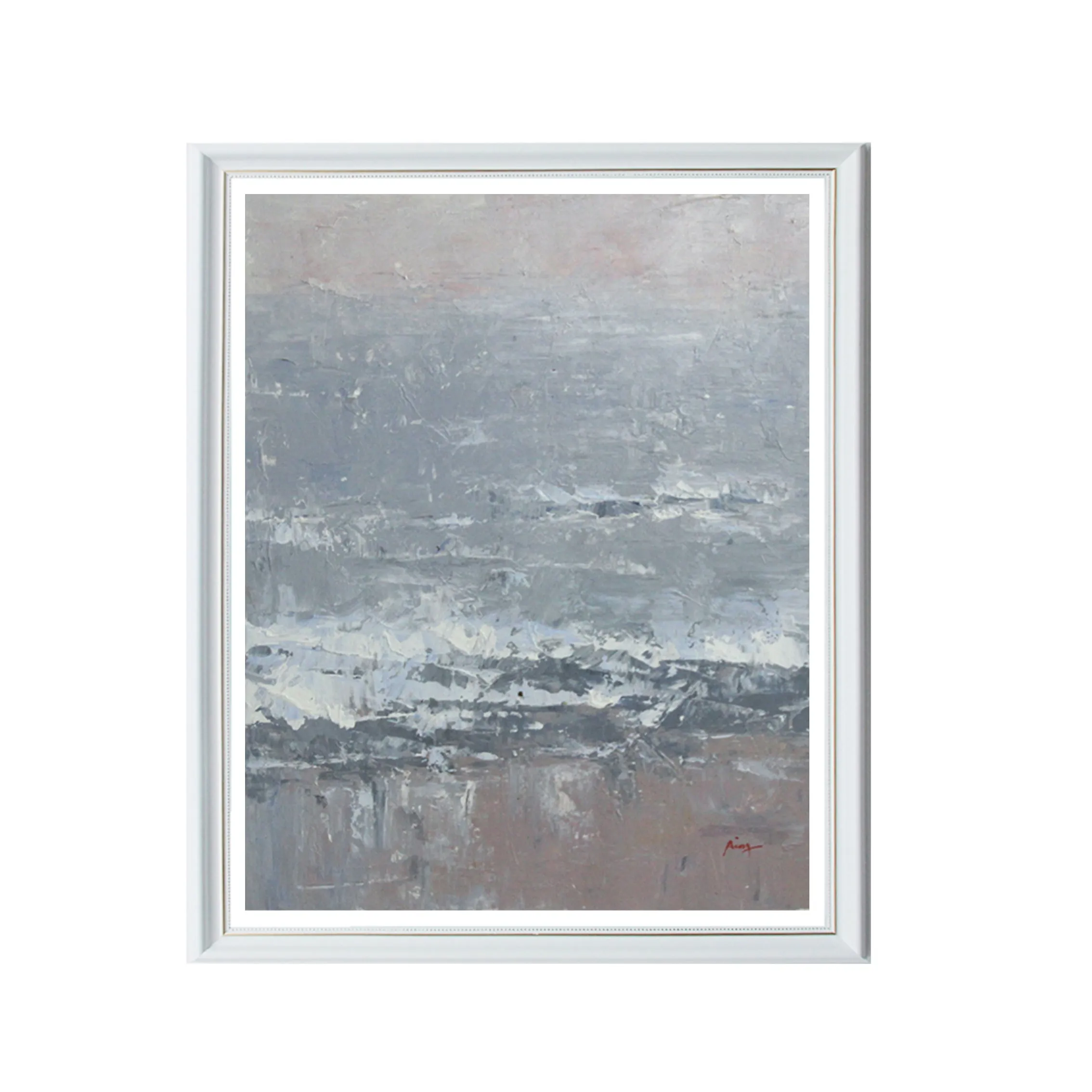 Abstract Ocean Oil Painting