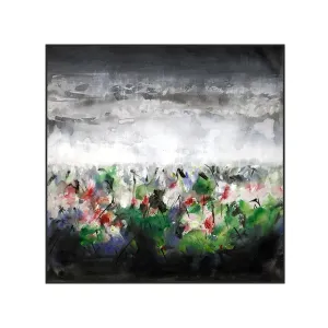 Abstract Wildflower Painting