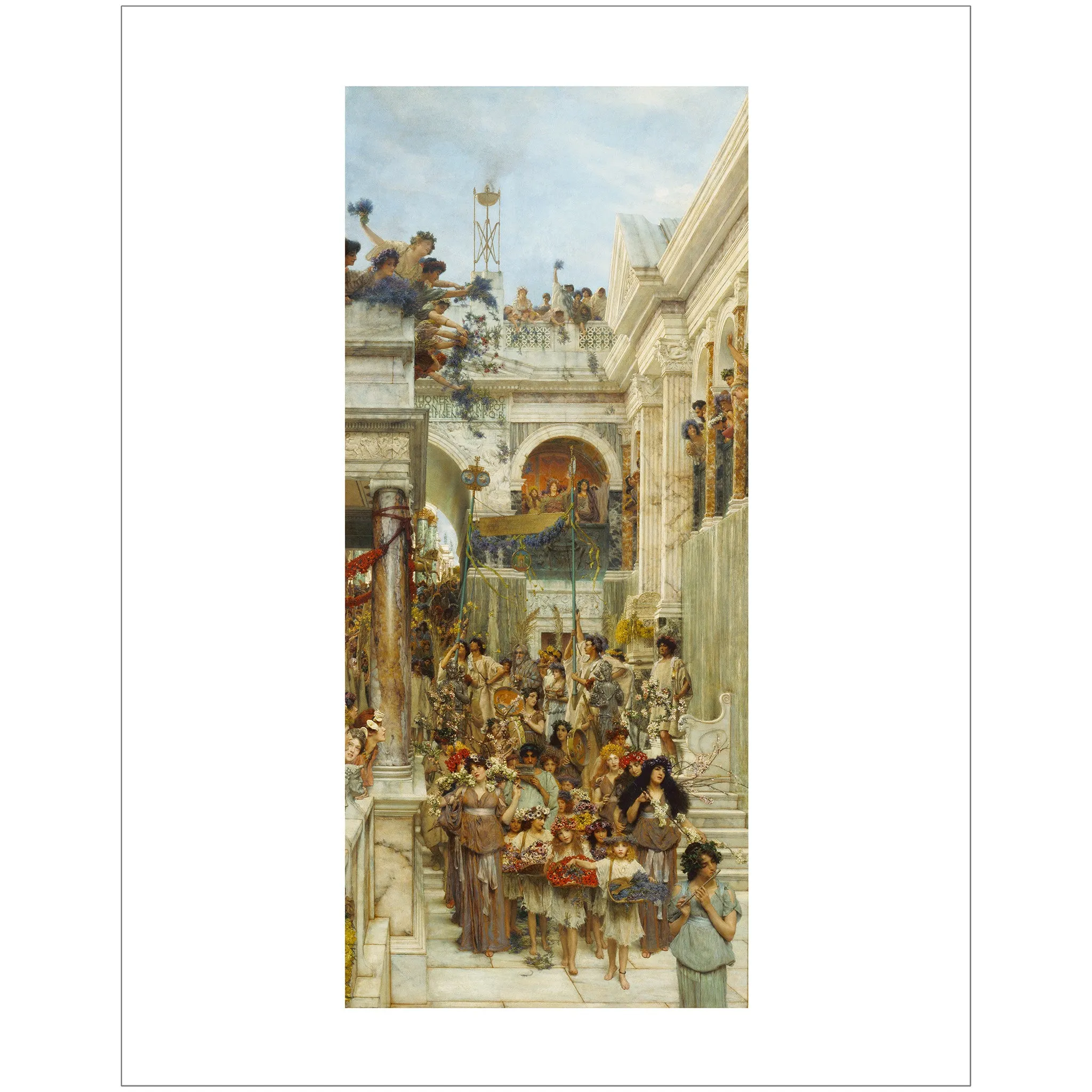 Alma-Tadema - Spring 11" x 14" Print