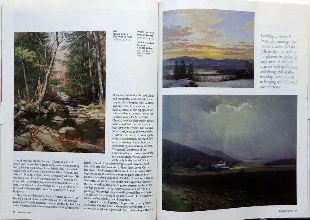 American Artist Cover Feature on James Gurney