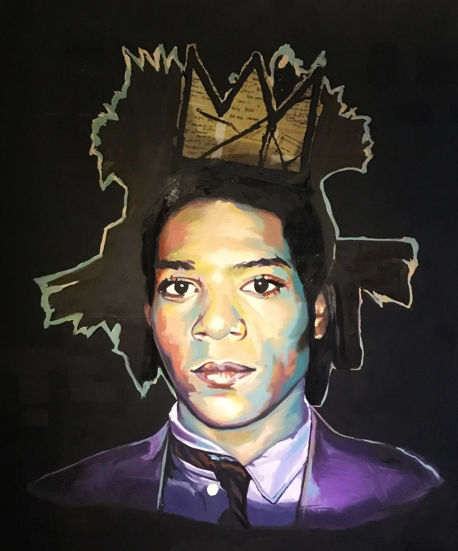 ‘Basquiat’ - original Oil Painting - SOLD