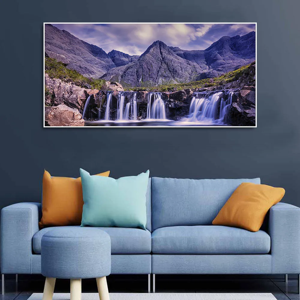 Beautiful Nature Scenery Premium Canvas Wall Painting