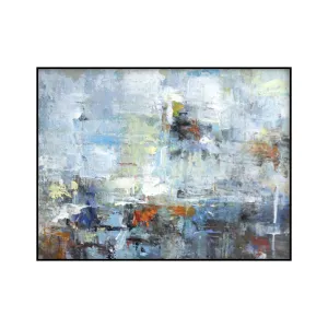 Blue Abstract Art Canvas