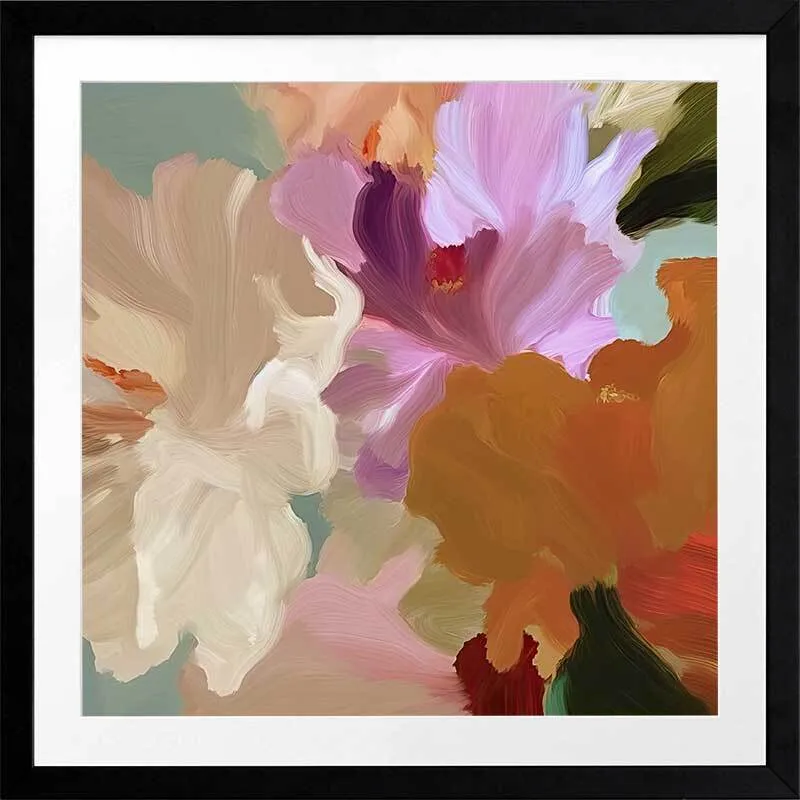 Blushing Gordonia III Framed Art Print