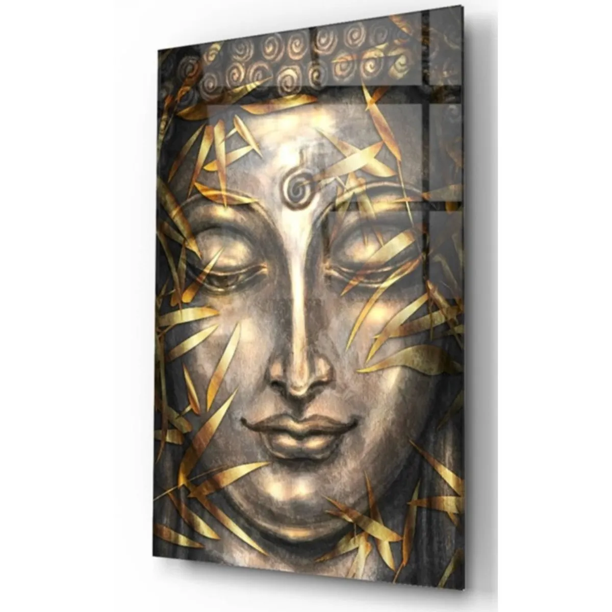 Buddha Glass Wall Art