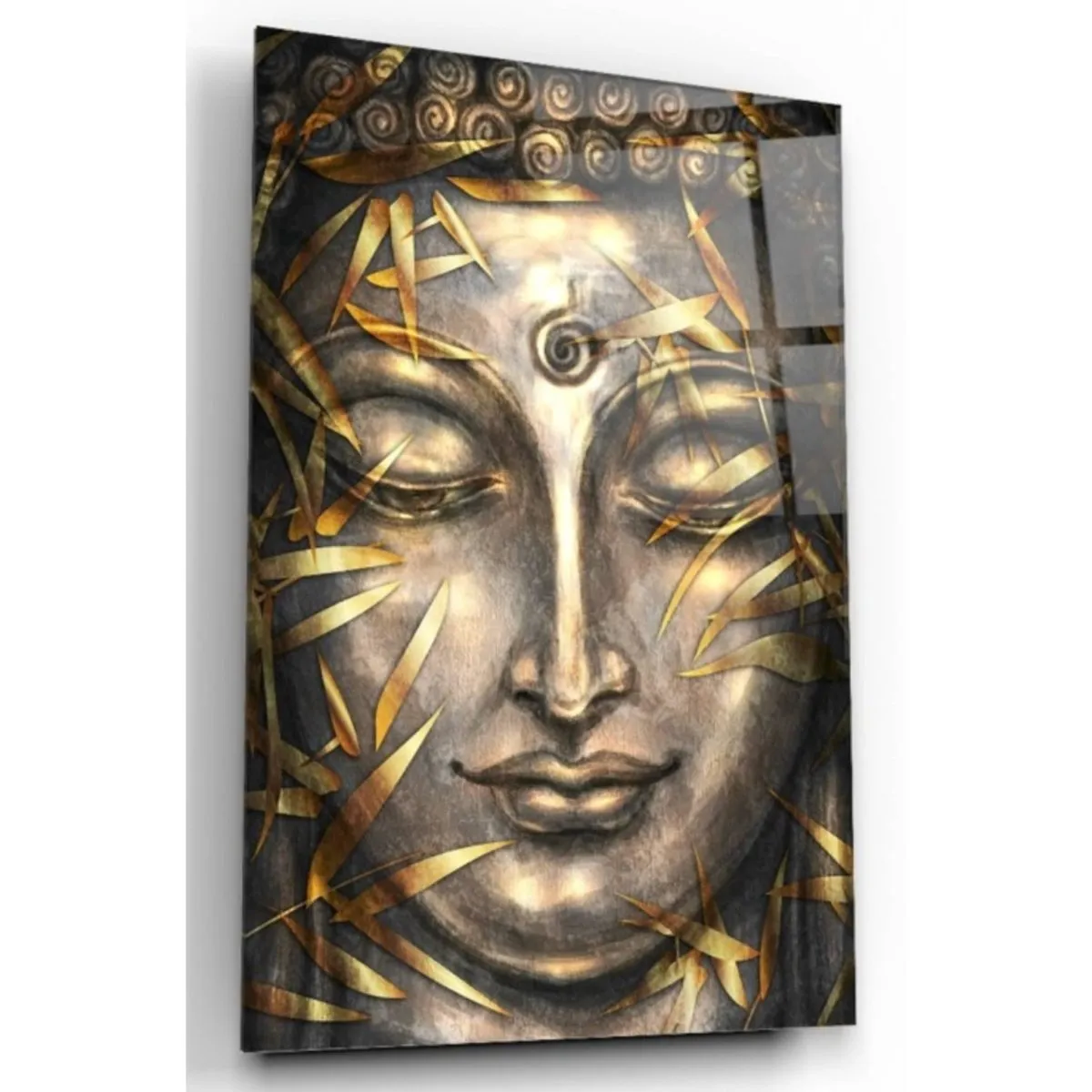 Buddha Glass Wall Art