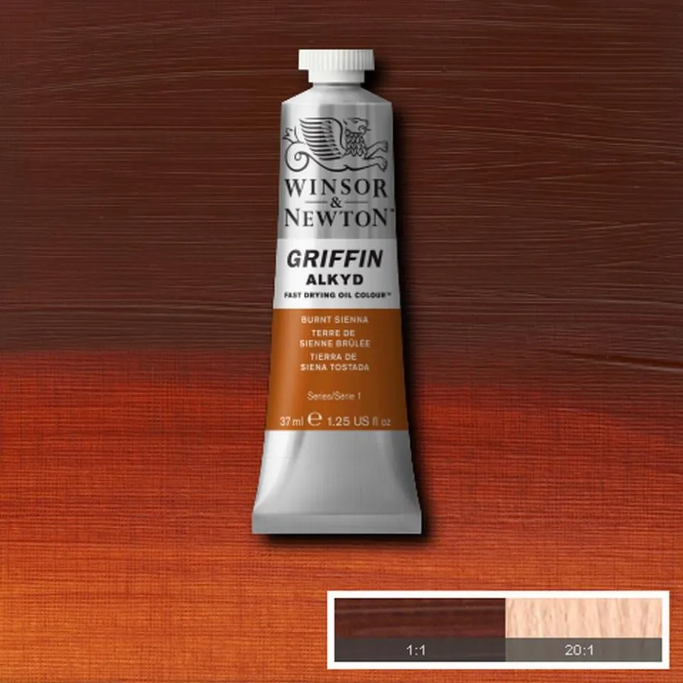 Burnt Sienna (Winsor & Newton Griffin Alkyd)