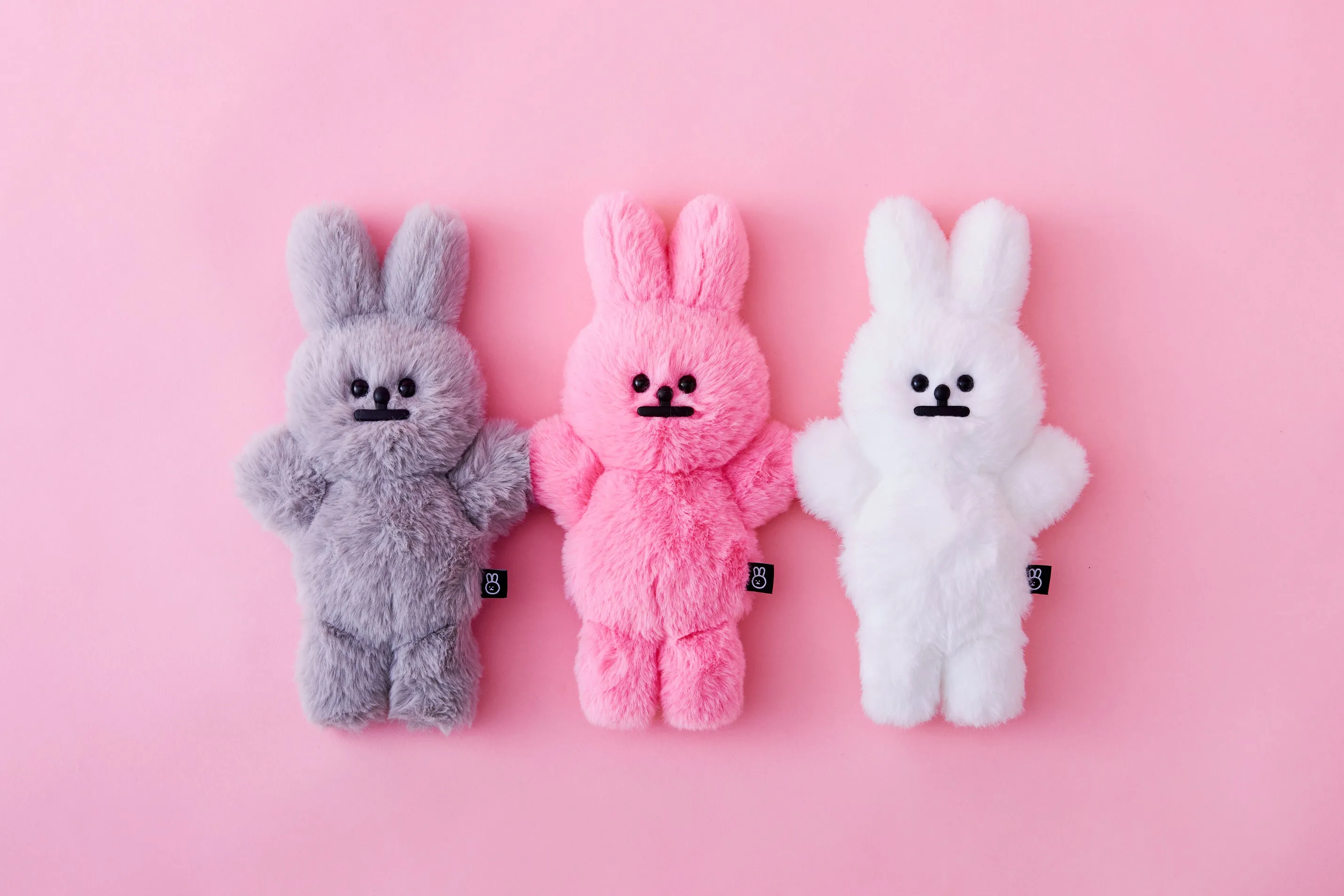 BUWON B.B.Rabbit PLUSH STUFFED TOYS GREY [IPX ART COLLECTION]