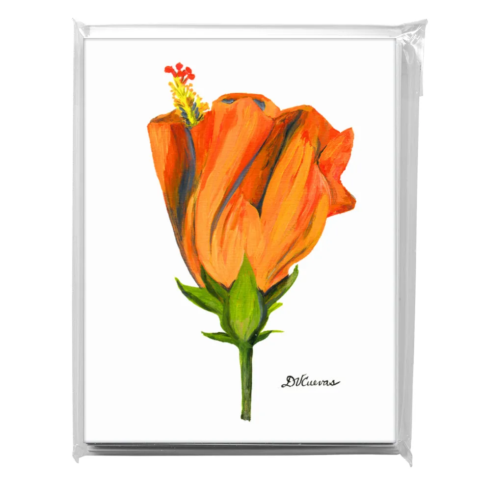 Chinese Hibiscus, Greeting Card (7262)