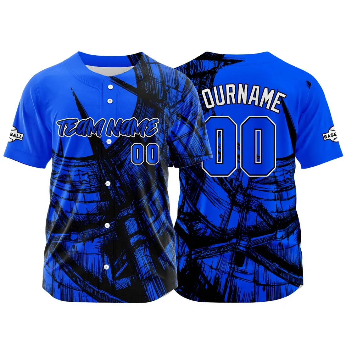 Custom Baseball Uniforms High-Quality for Adult Kids Optimized for Performance Staircase-Royal