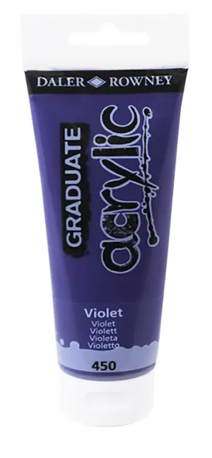 Daler Rowney Graduate Acrylic Color VIOLET