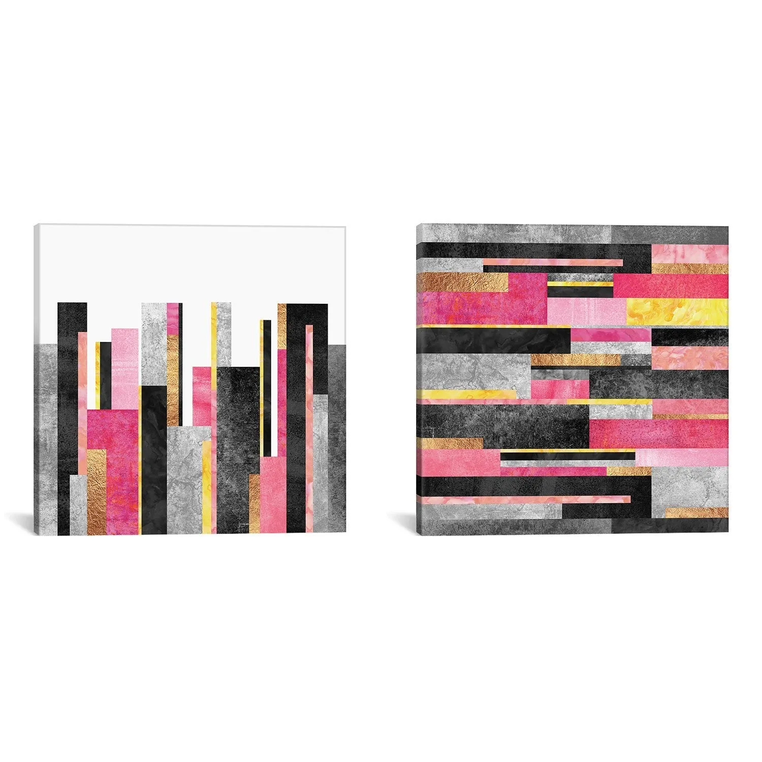 Elisabeth Fredriksson BIG CITY SKYLINE DIPTYCH