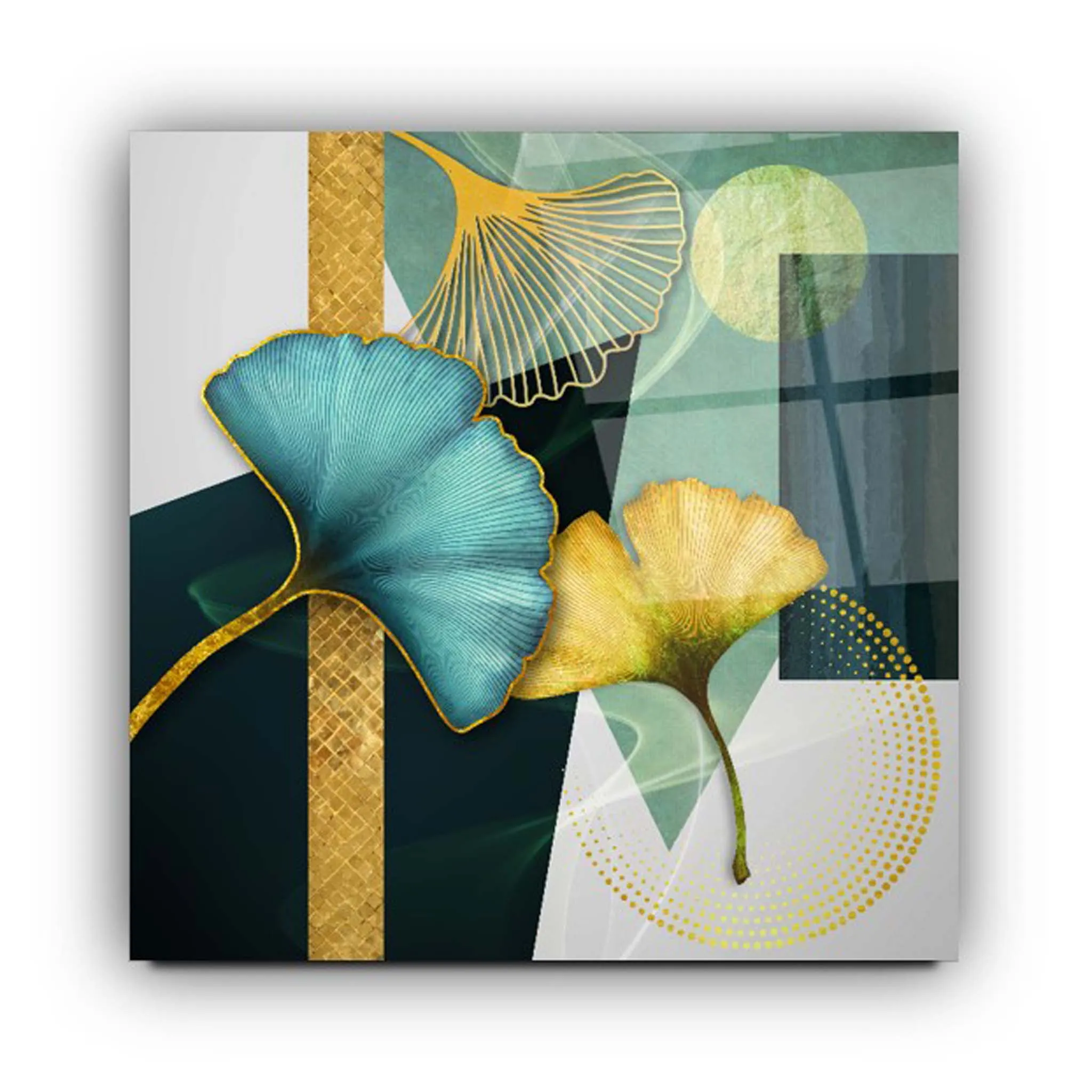 Flower Glass Wall Art 17