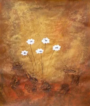 Flowers White as Snow Canvas Oil Painting