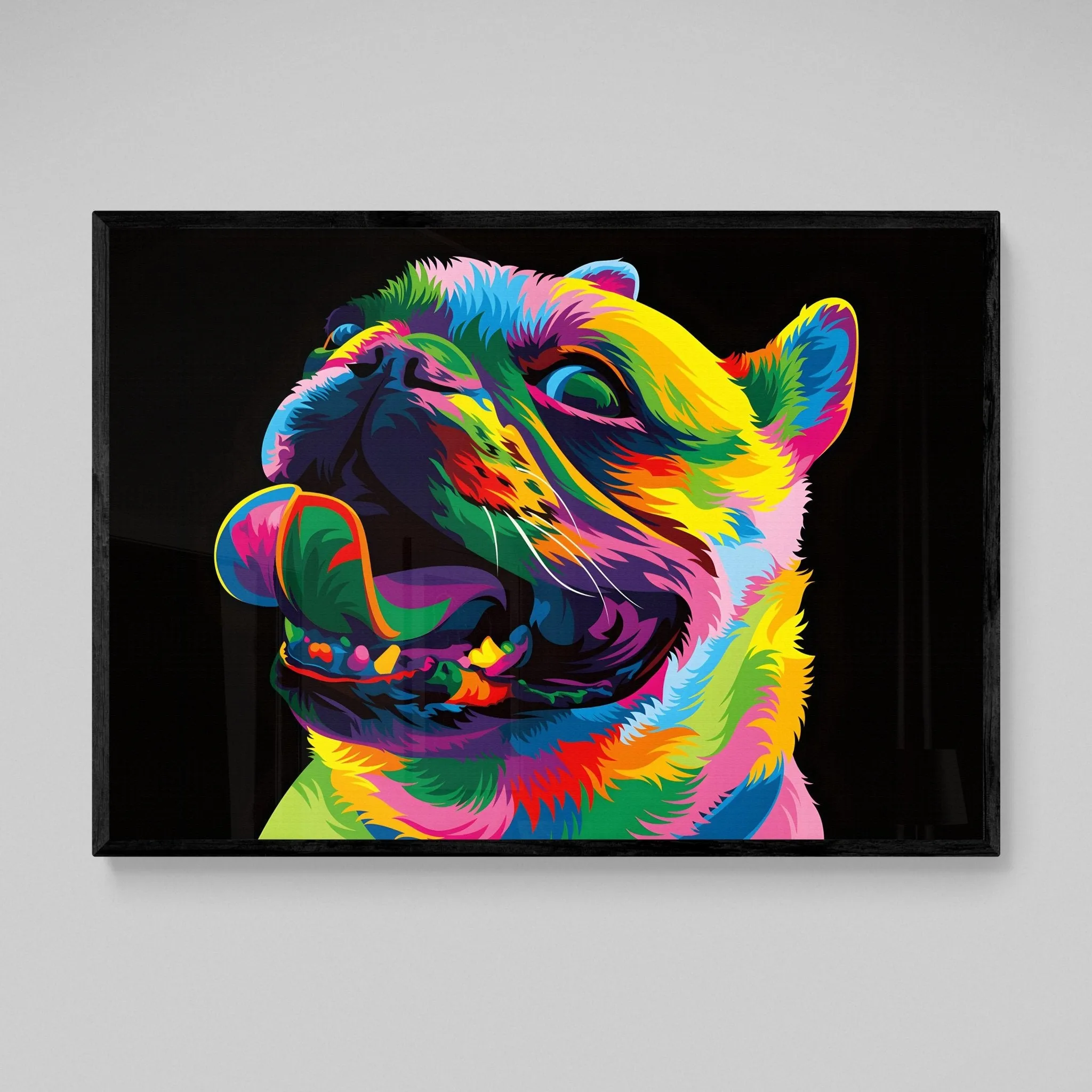 French Bulldog Pop Art Canvas