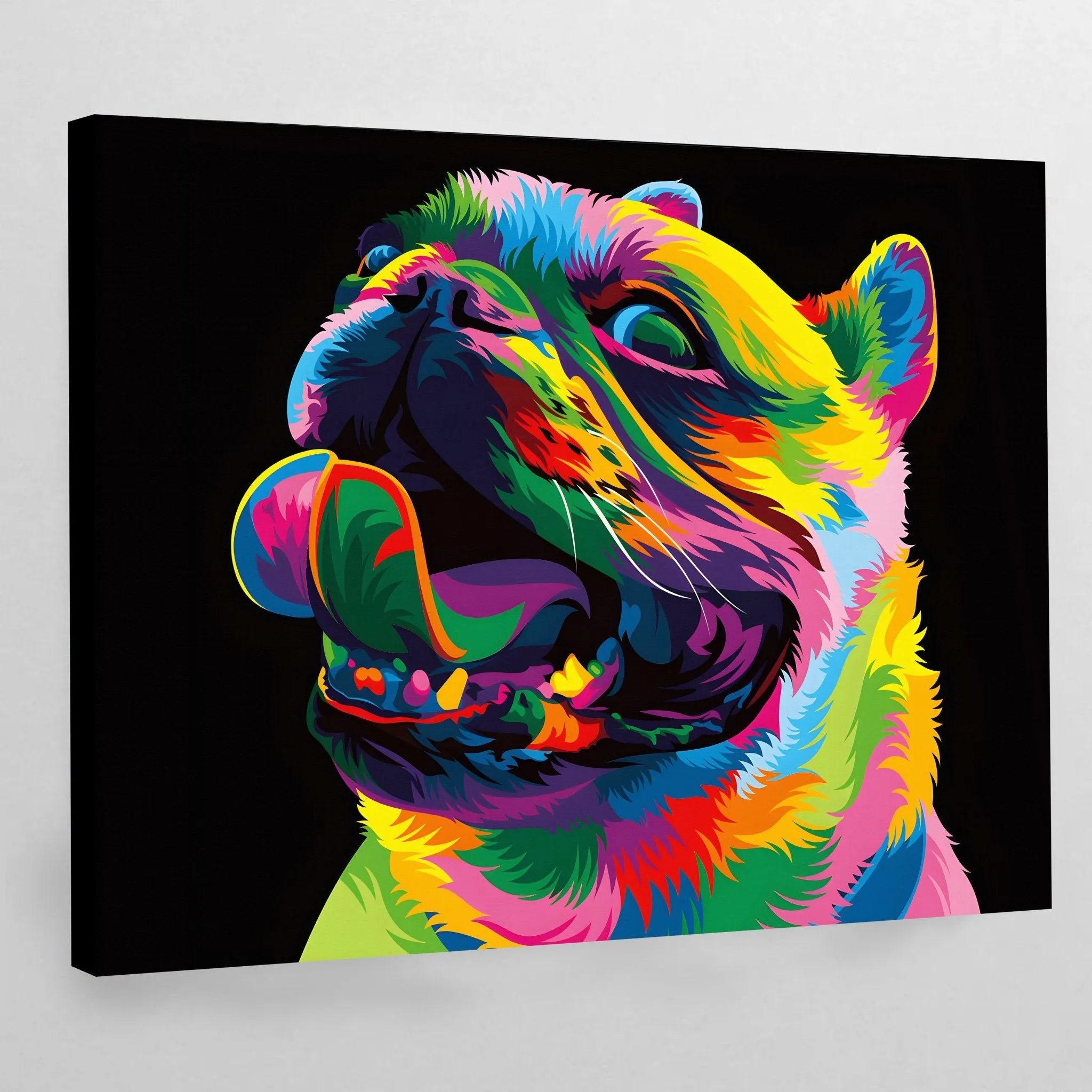 French Bulldog Pop Art Canvas