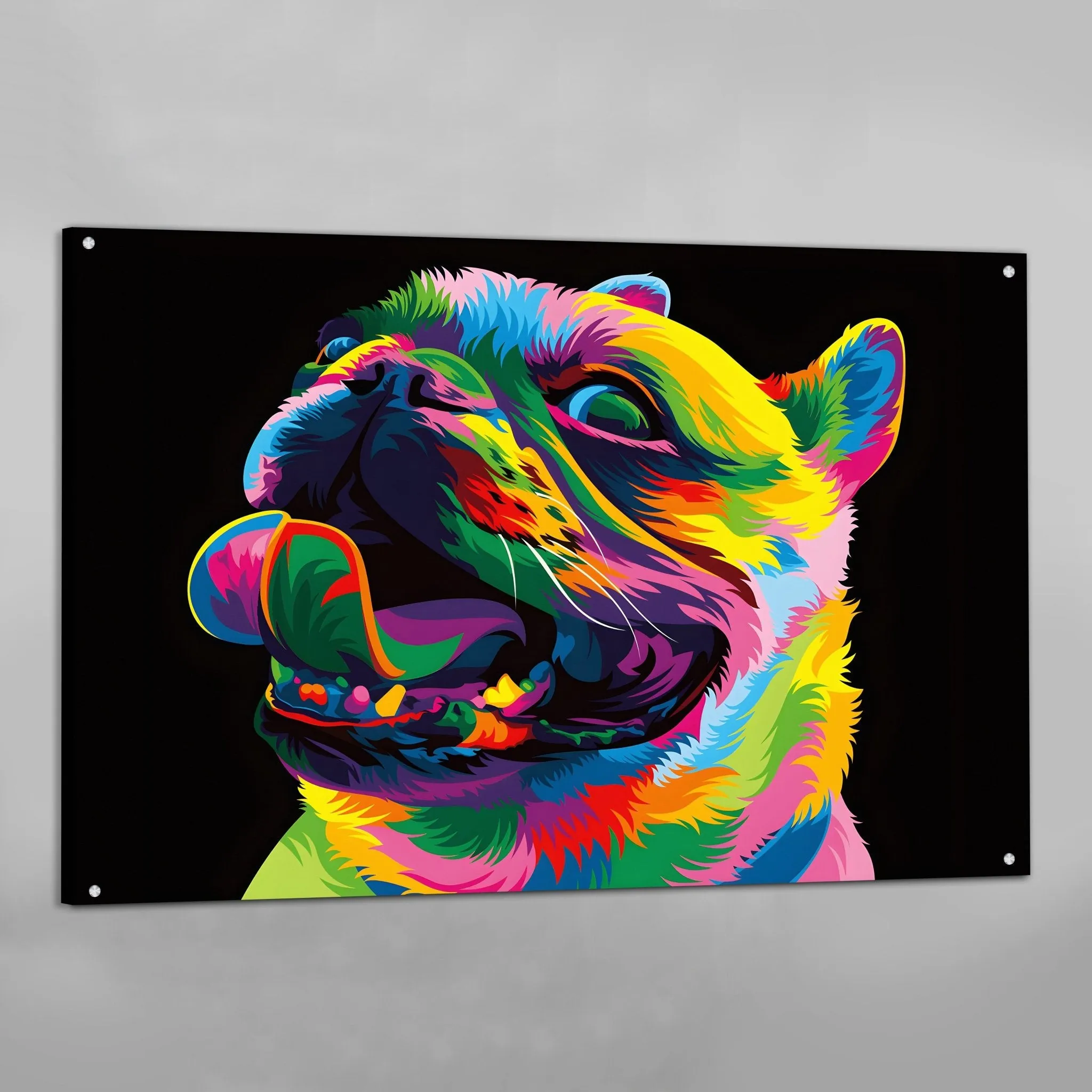 French Bulldog Pop Art Canvas