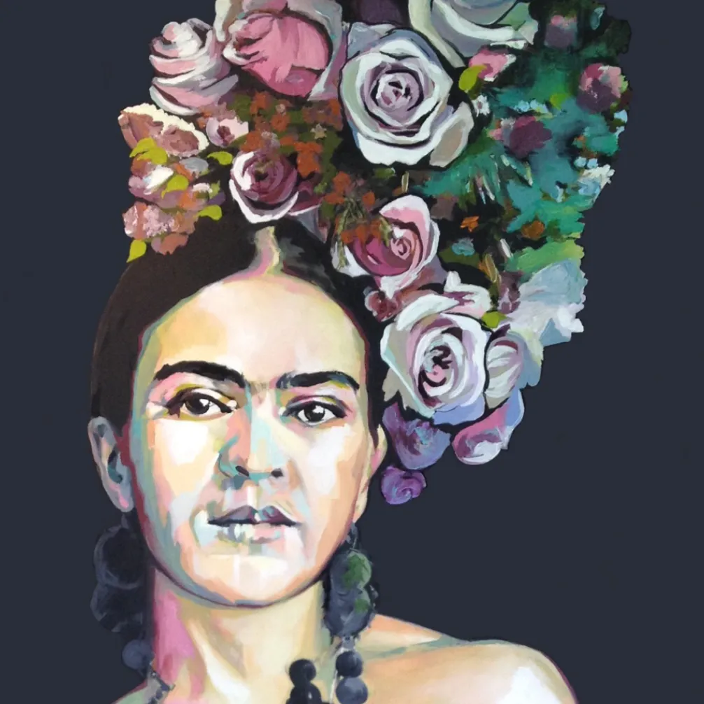 Frida Kahlo - original Oil Painting - SOLD