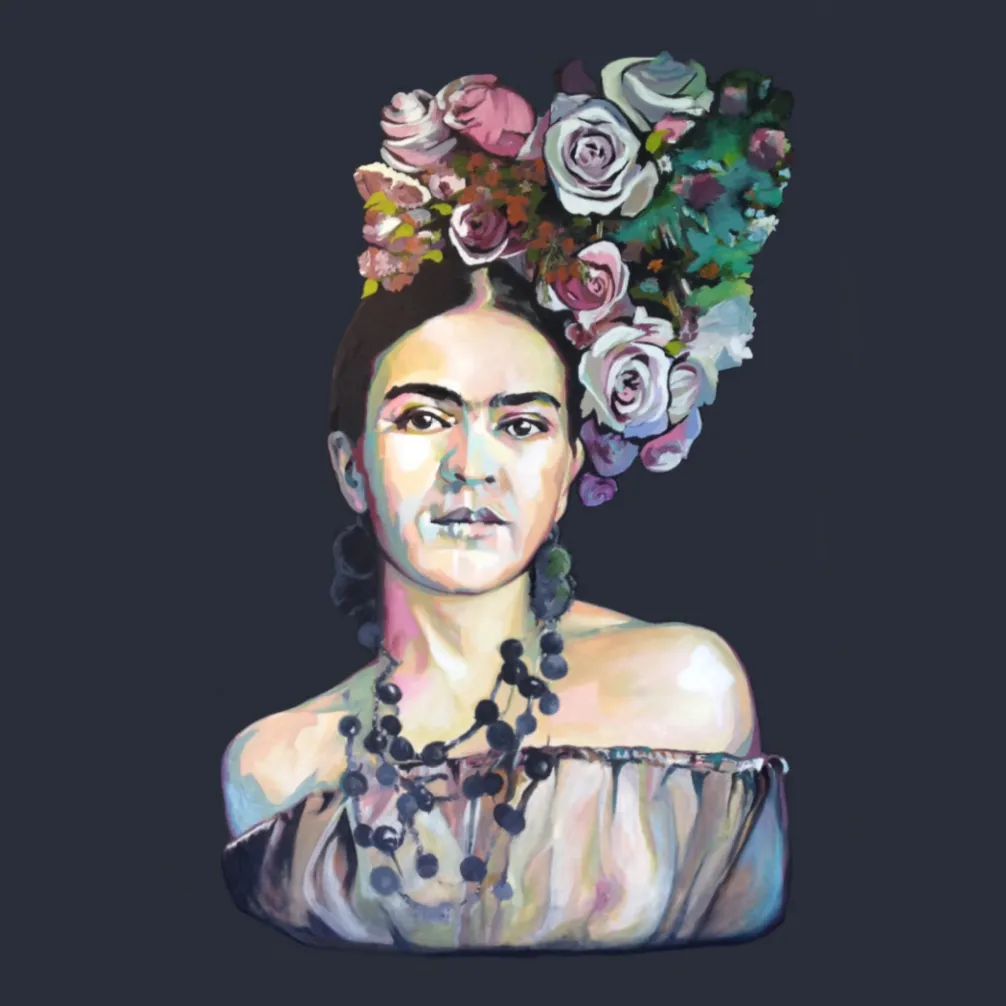 Frida Kahlo - original Oil Painting - SOLD