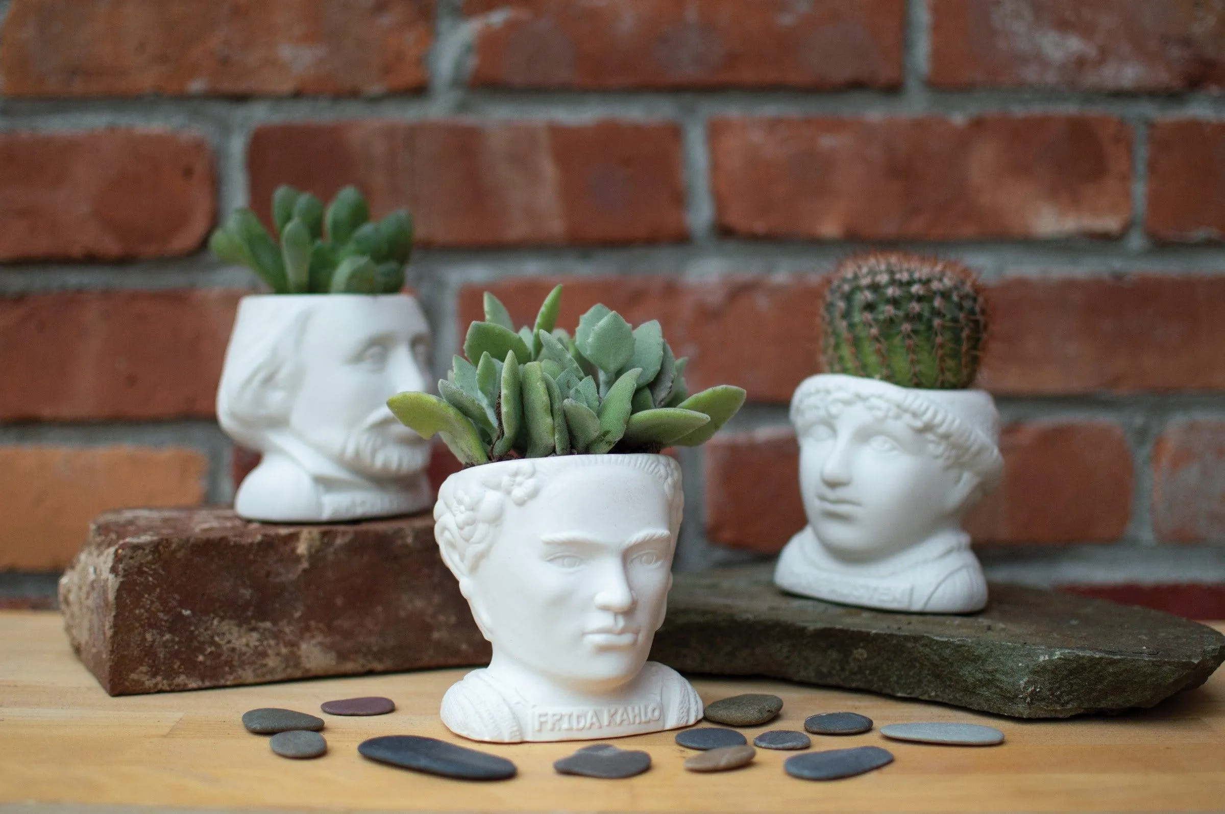 Frida Kahlo Planter Bust