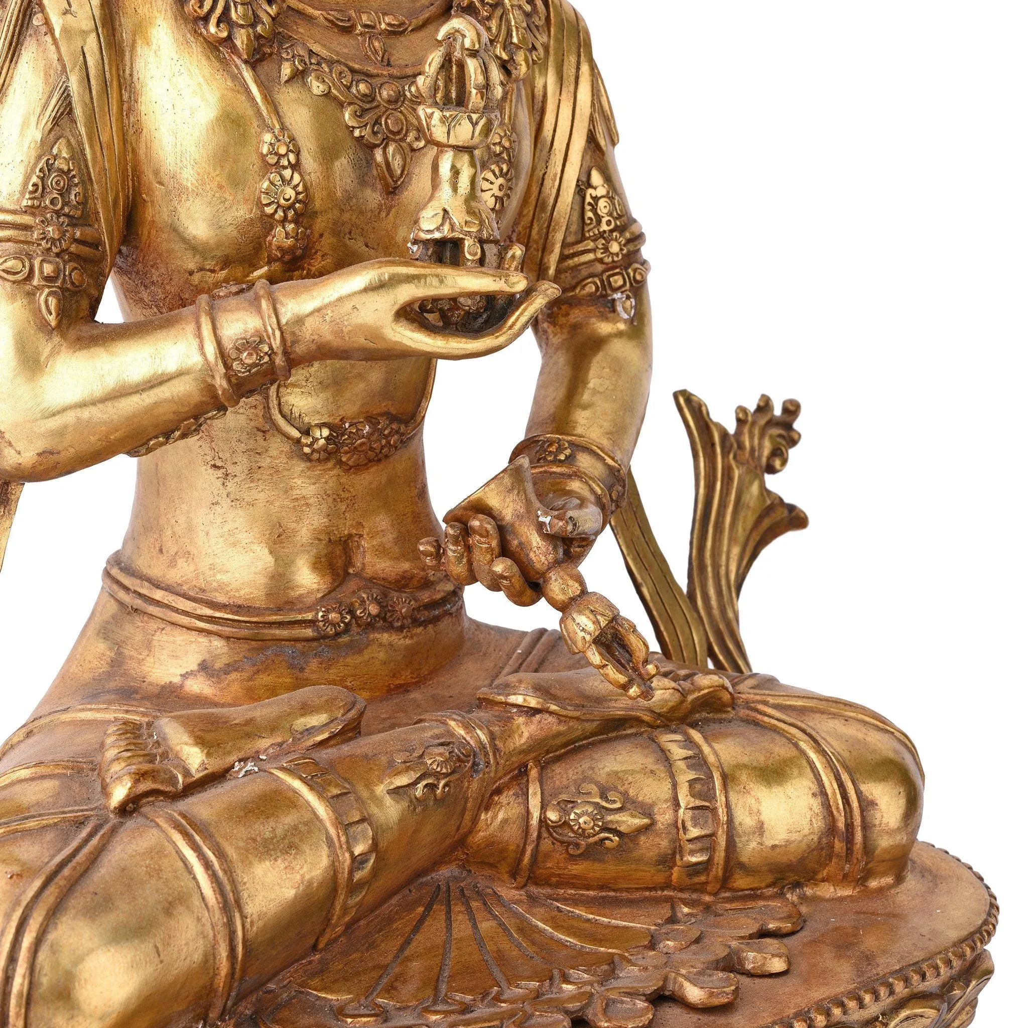 Gilt Bronze Statue of The Bodhisattva Vajrasattva