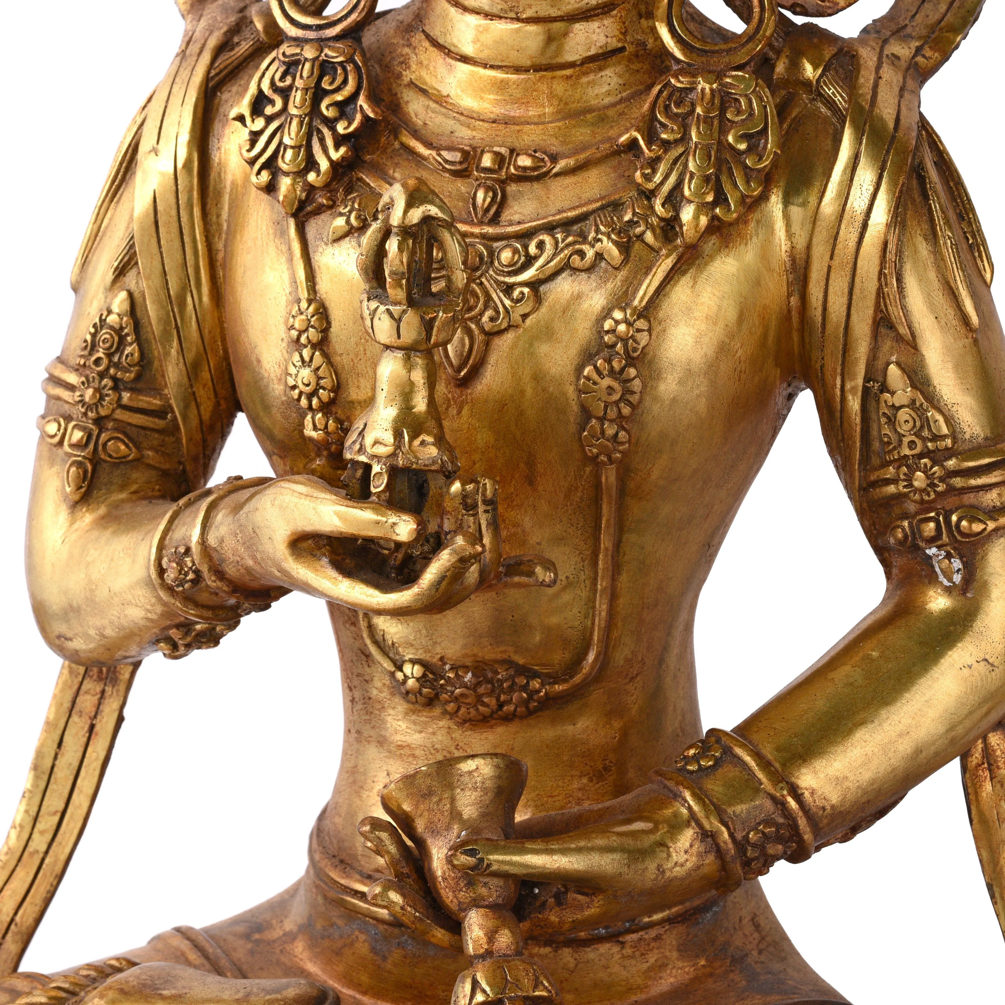 Gilt Bronze Statue of The Bodhisattva Vajrasattva