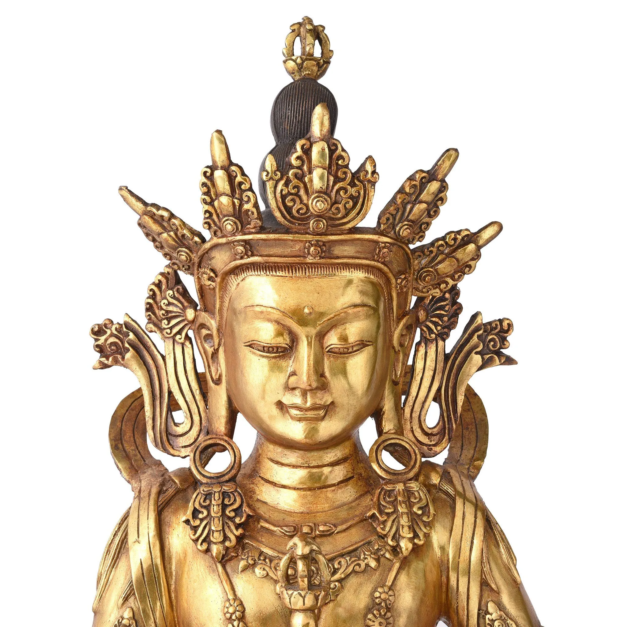 Gilt Bronze Statue of The Bodhisattva Vajrasattva