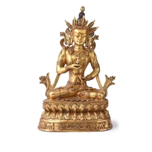 Gilt Bronze Statue of The Bodhisattva Vajrasattva