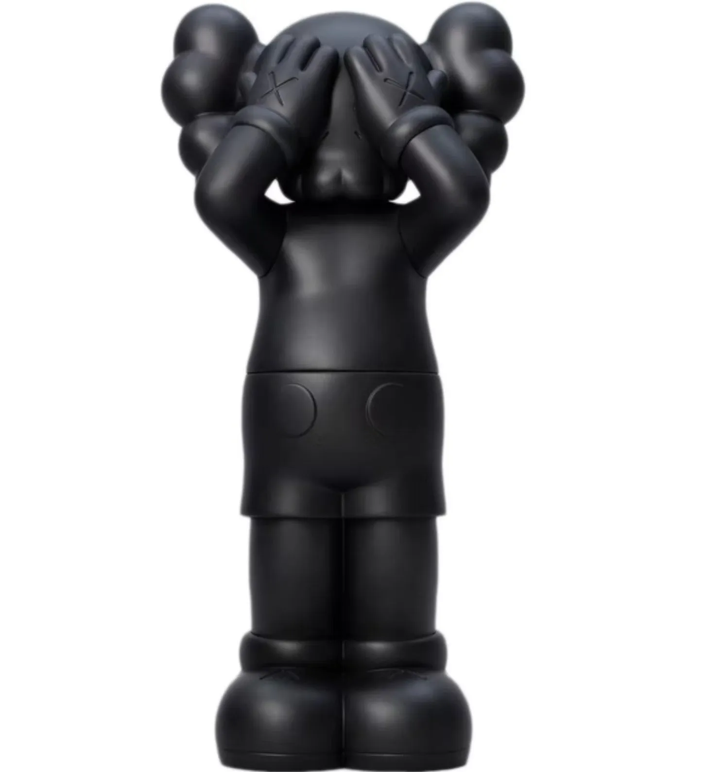 Holiday United Kingdom UK- Black Fine Art Toy by Kaws- Brian Donnelly