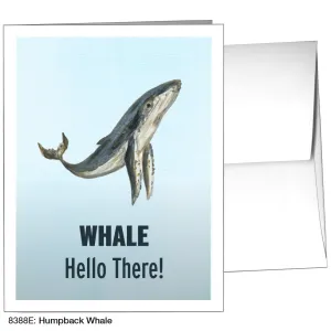 Humpback Whale, Greeting Card (8388E)