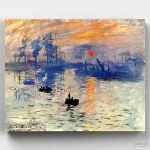 Impression Sunrise - Paint by Numbers