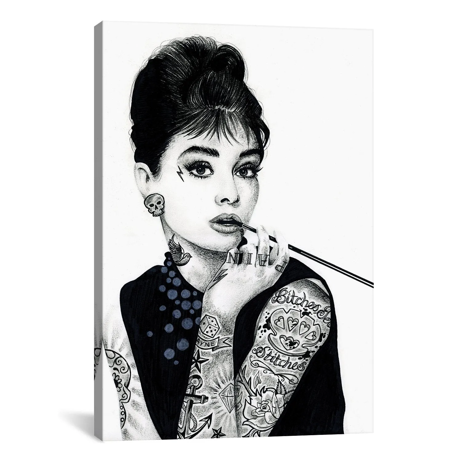 Inked Ikons AUDREY HEPBURN