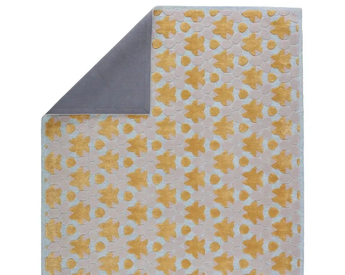 Jaipur Wunderkammer JWK03 Light Blue/Gold Rug