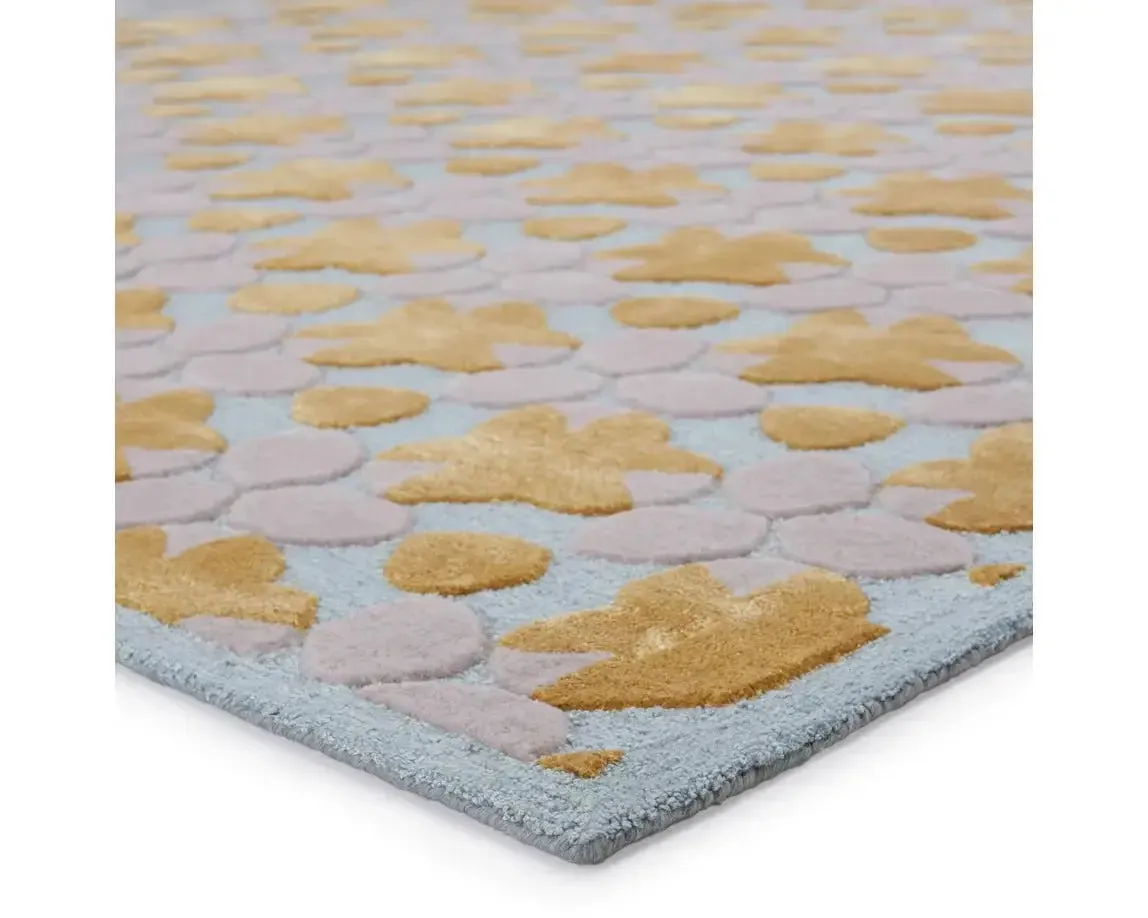 Jaipur Wunderkammer JWK03 Light Blue/Gold Rug