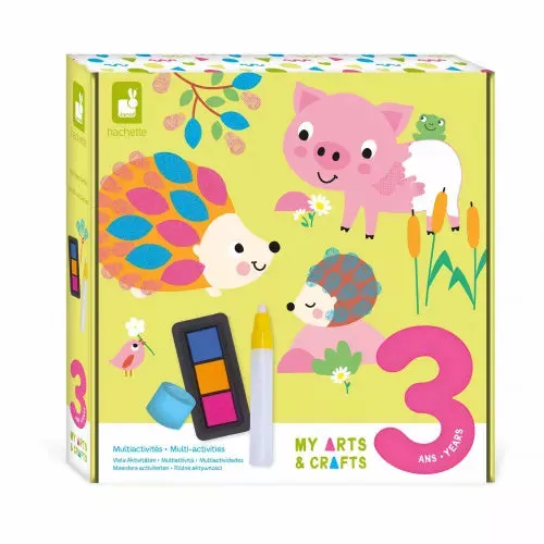 Janod Craft Set 3Y  | Multiple activities