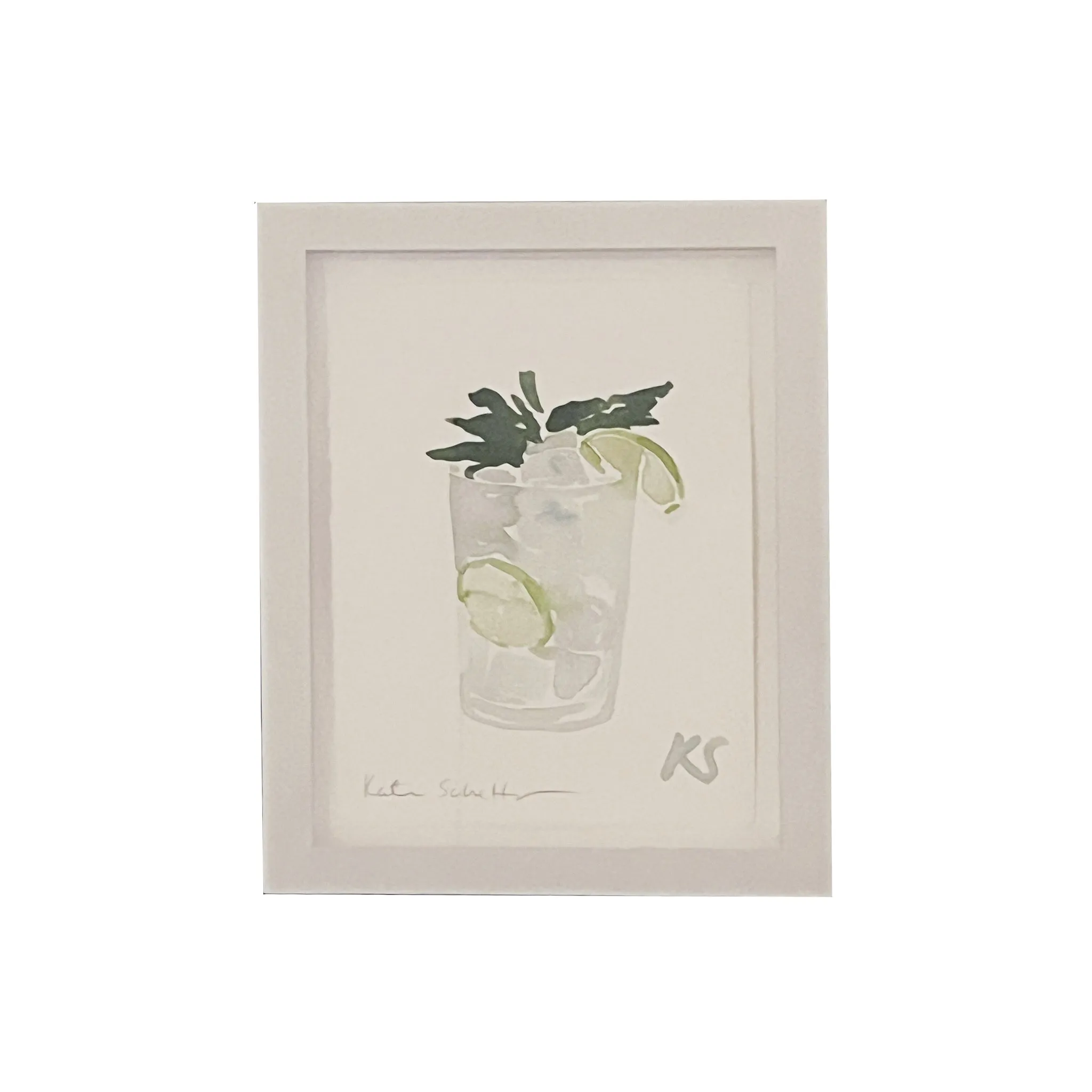 Kate Schelter, Gin and Tonic with Mint and Lime