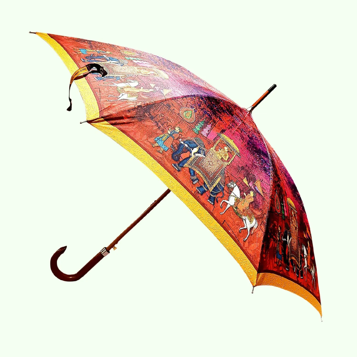 King Procession Digital Printed Umbrella (Straight)