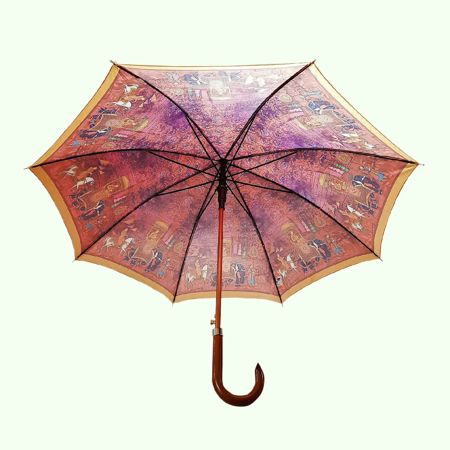 King Procession Digital Printed Umbrella (Straight)