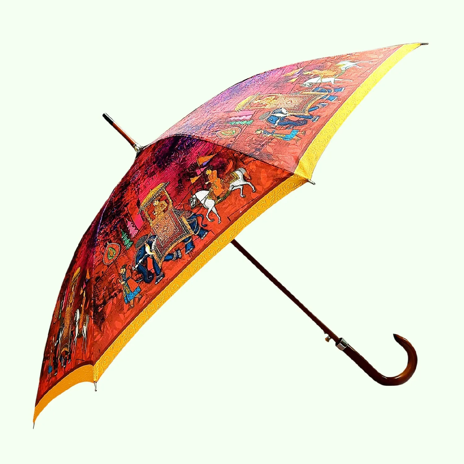 King Procession Digital Printed Umbrella (Straight)