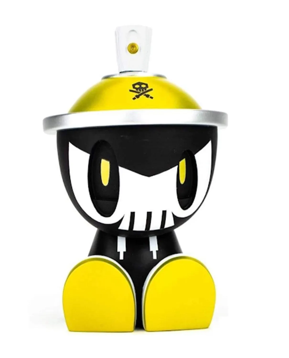 Lil Qwiky Gold & Black Canbot Canz Art Toy Figure by Quiccs x Czee13