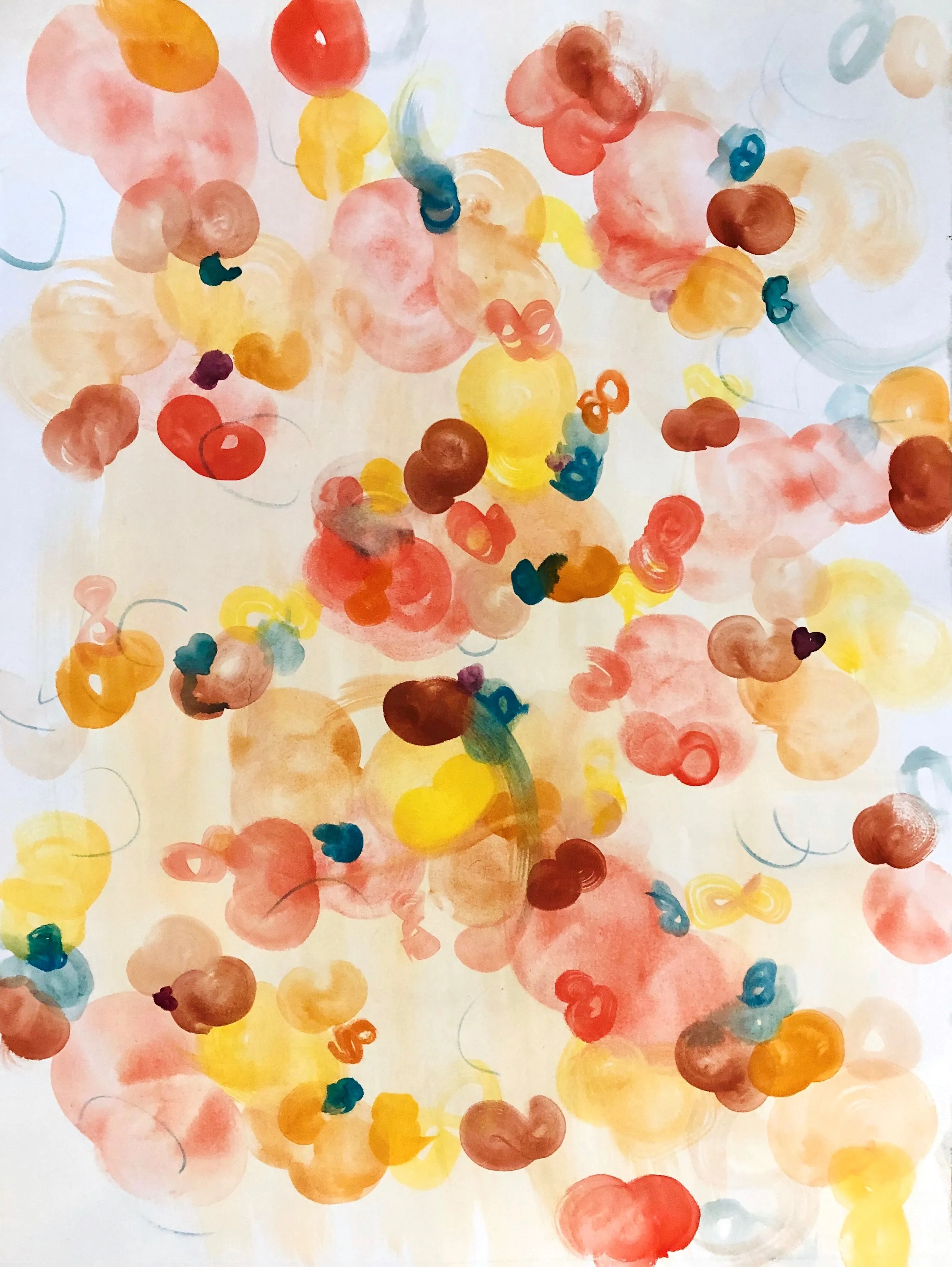 Liza Mowry's "Chaotic Watercolor" Series