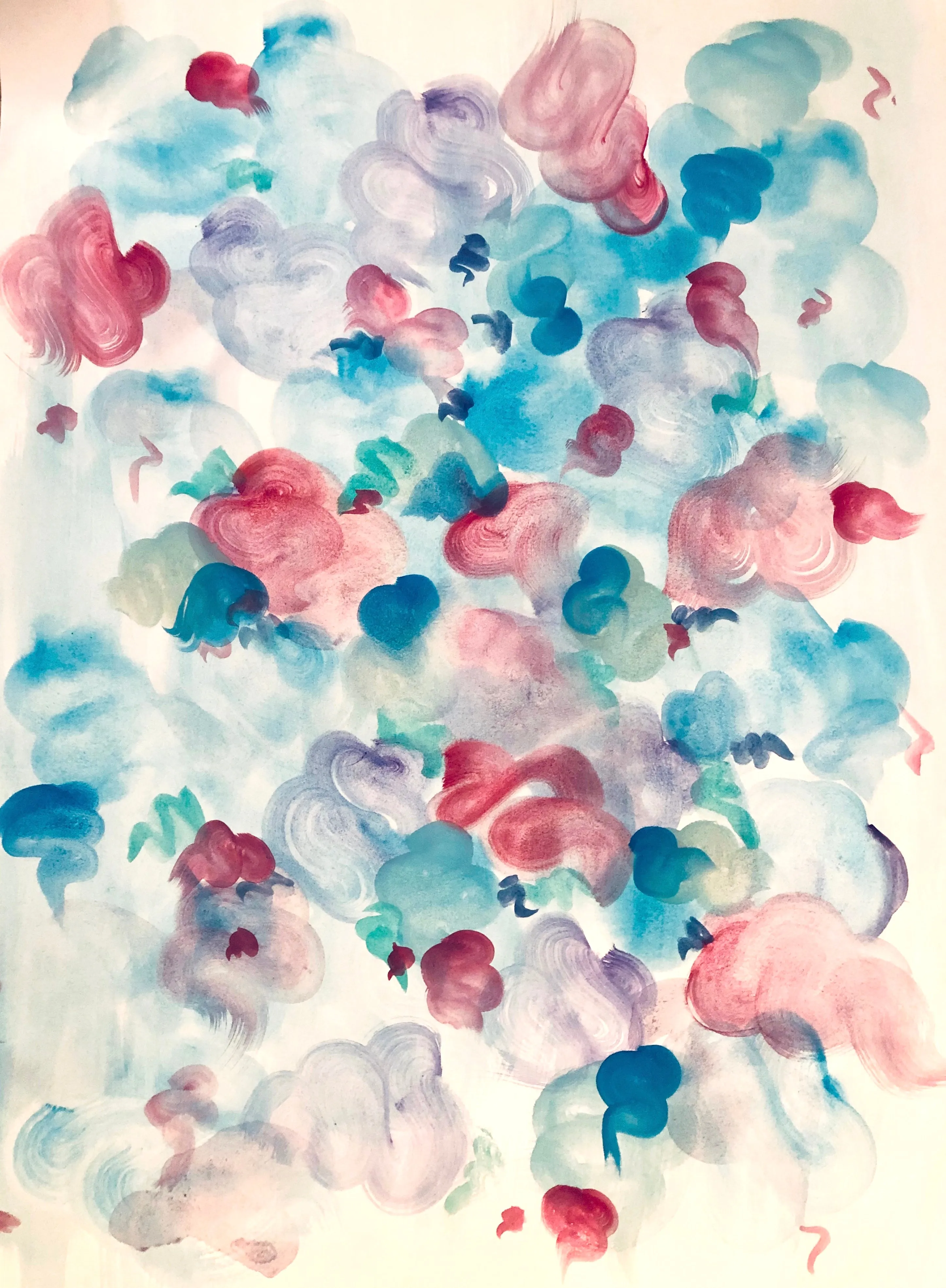 Liza Mowry's "Chaotic Watercolor" Series